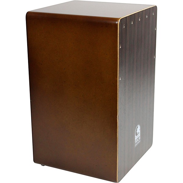 Toca Workhorse Cajon 11.75 x 19.75 x 11.75 in. Dark Walnut