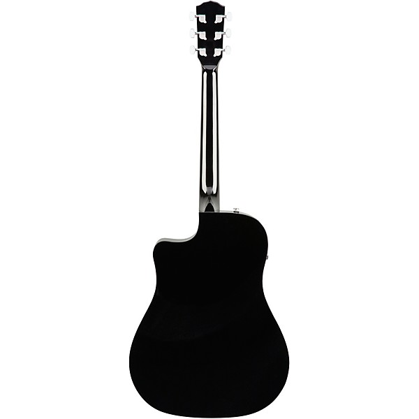 Fender CD-60SCE Dreadnought Acoustic-Electric Guitar Black