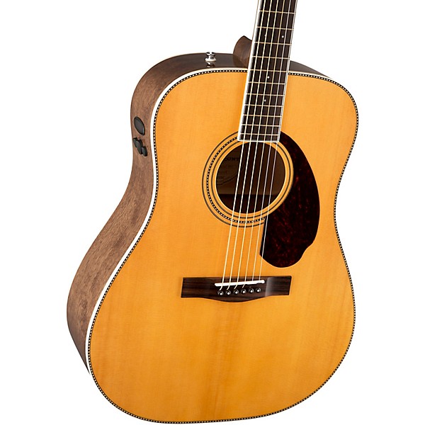 Fender Paramount Series PM-1 Dreadnought Acoustic-Electric Guitar Natural