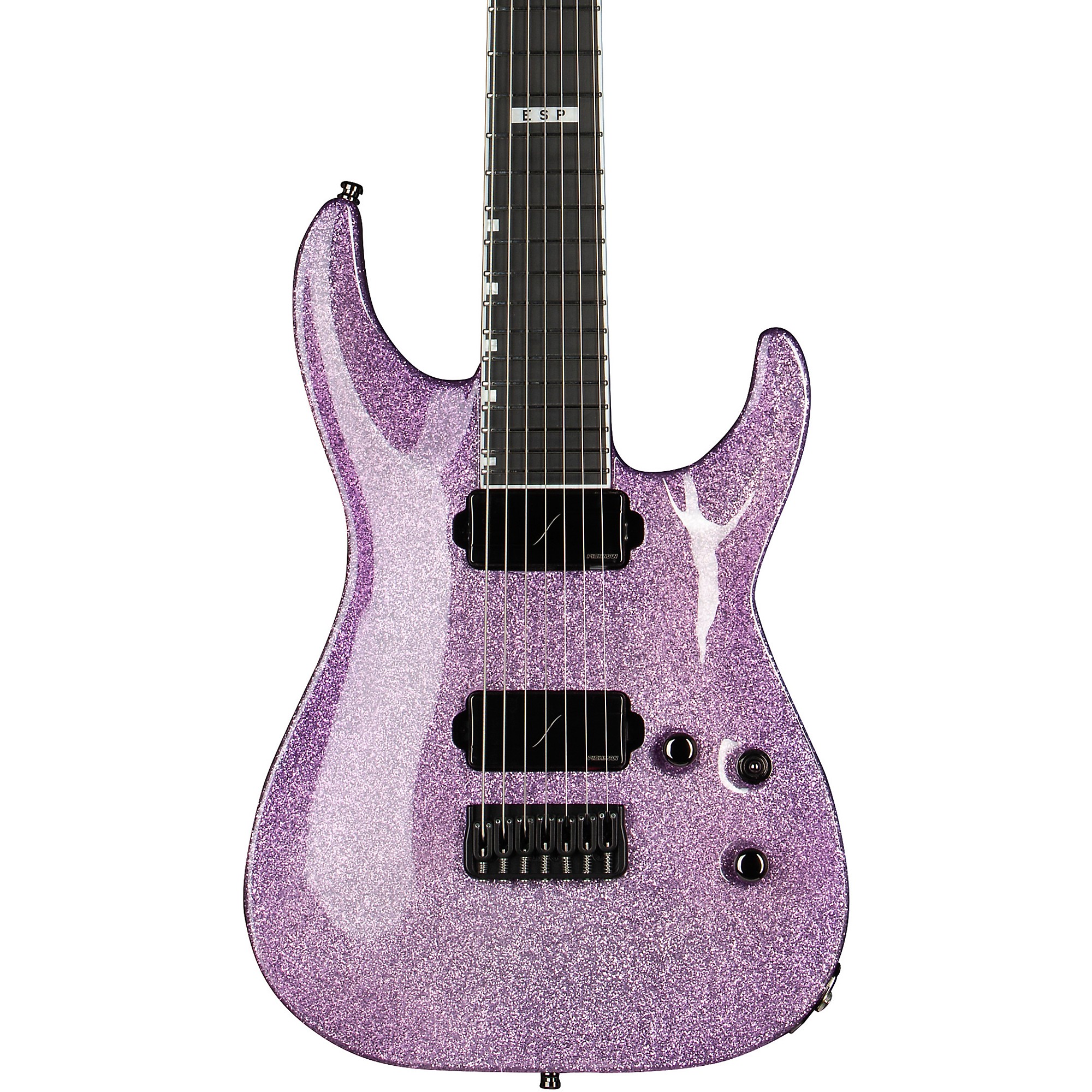 ESP E-II Horizon NT-7B Baritone Electric Guitar Purple | Guitar Center