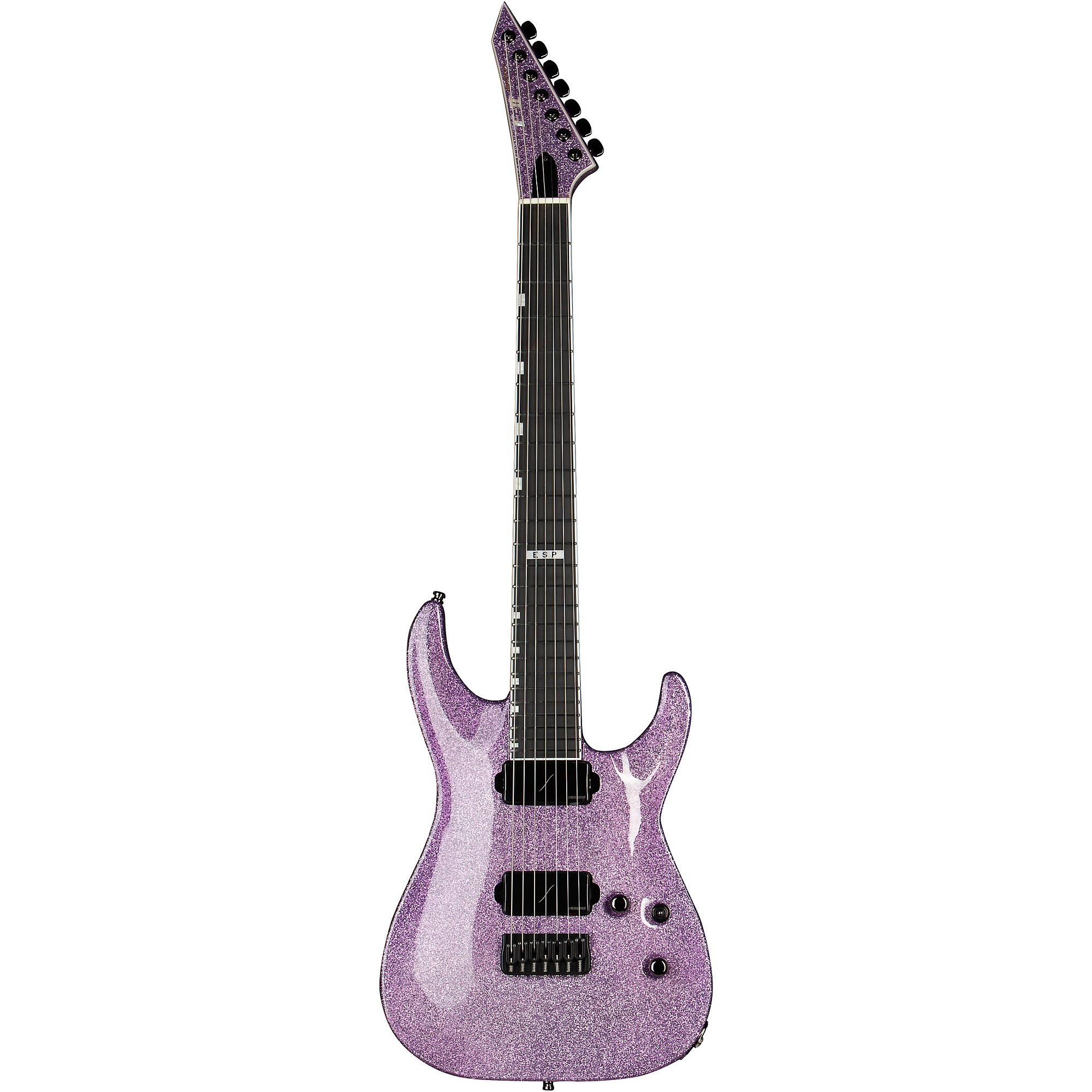 ESP E-II Horizon NT-7B Baritone Electric Guitar Purple | Guitar Center