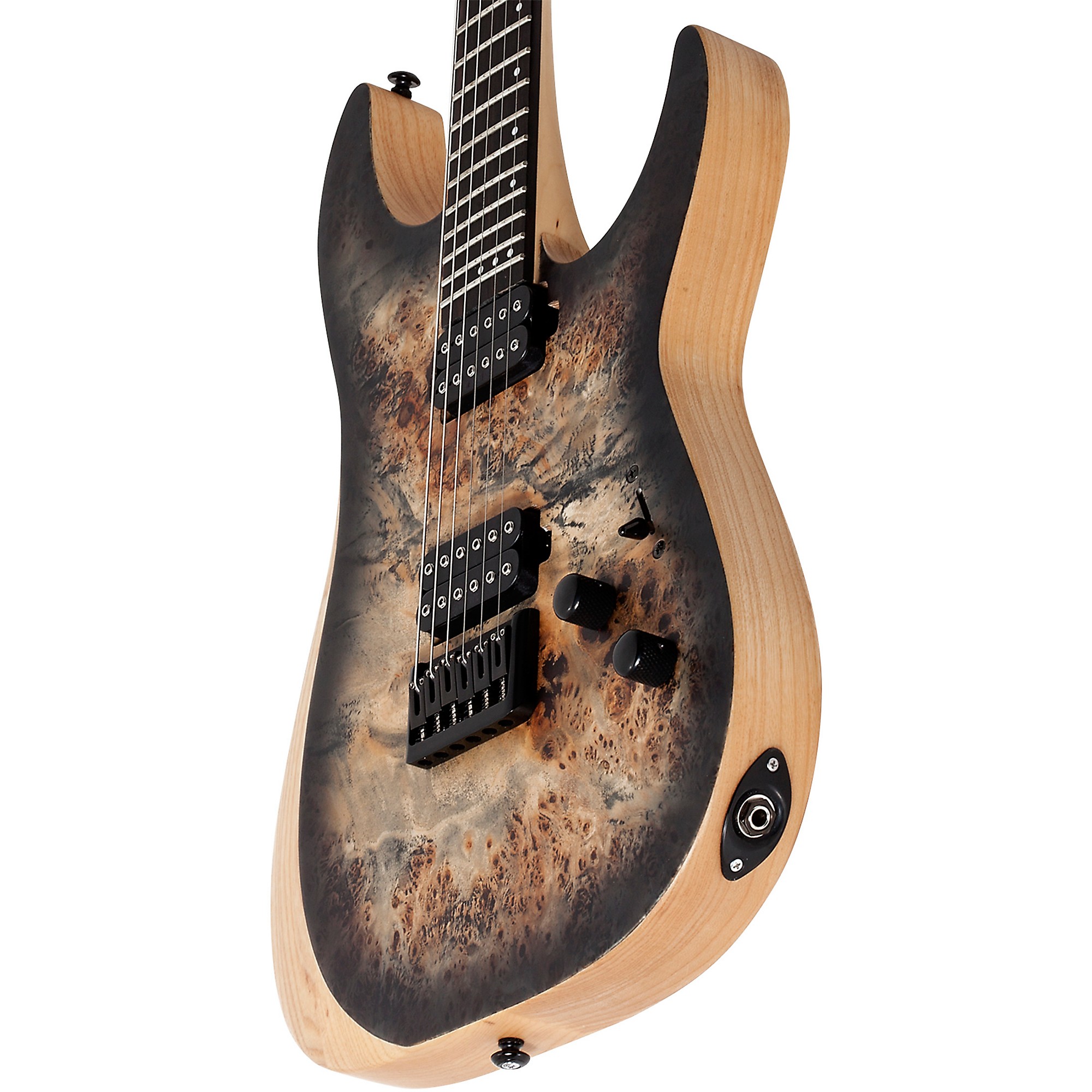 Schecter Guitar Research Reaper-6 Electric Guitar Charcoal Burst