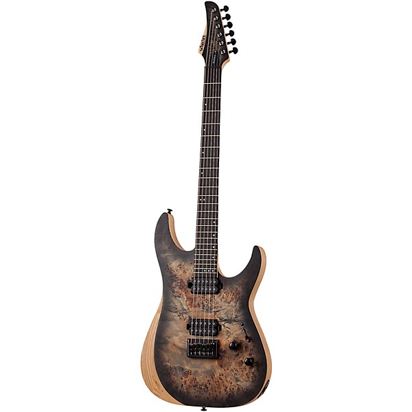 Schecter Guitar Research Reaper-6 Electric Guitar Charcoal Burst