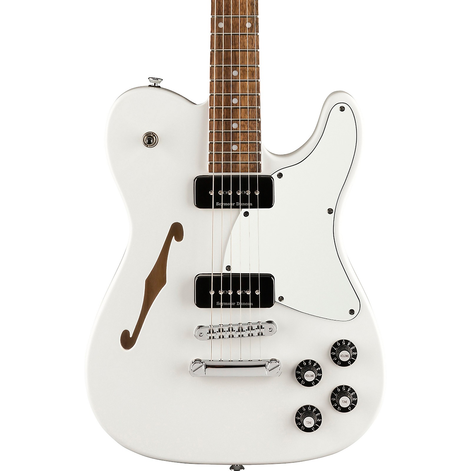 Fender Jim Adkins JA-90 Telecaster Thinline Electric Guitar Arctic