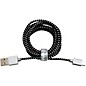 Tera Grand USB 2.0 A to Micro B Braided Cable 6 ft. Black and White thumbnail