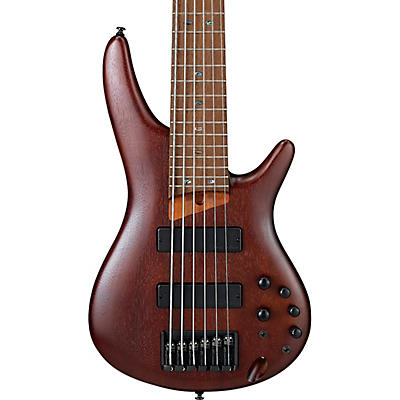 Ibanez Sr506e 6-String Electric Bass Brown Mahogany for sale