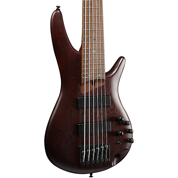 Ibanez SR506E 6-String Electric Bass Brown Mahogany