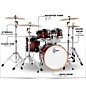 Gretsch Drums Renown 4-Piece Shell Pack with 20" Bass Drum Cherry Burst