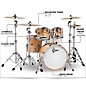 Gretsch Drums Renown 4-Piece Shell Pack with 20" Bass Drum Gloss Natural