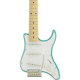 Traveler Guitar Travelcaster Deluxe Electric Travel ... Traveler Guitar Travelcaster Deluxe Electric Travel Guitar Surf Green