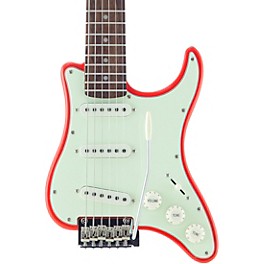 Traveler Guitar Travelcaster Deluxe Electric Travel ... Traveler Guitar Travelcaster Deluxe Electric Travel Guitar Fiesta Red