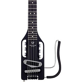 Traveler Guitar Ultra-Light Electric Travel Guitar Satin White Traveler Guitar Ultra-Light Electric Travel Guitar Matte Black