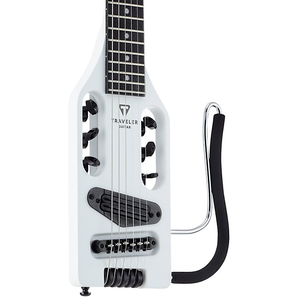 Traveler Guitar Ultra-Light Electric Travel Guitar Satin White