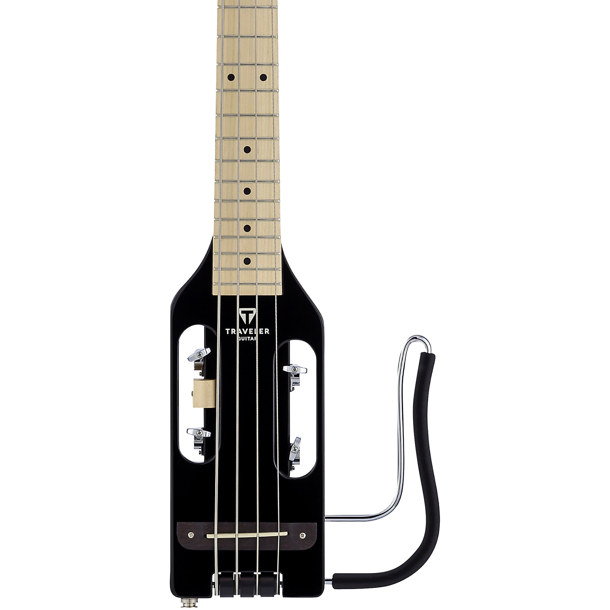 Traveler Guitar Ultra-Light Electric Travel Bass Gloss Black | Guitar