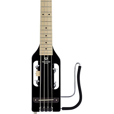 Traveler Guitar Ultra-Light Electric Travel Bass Gloss Black for sale