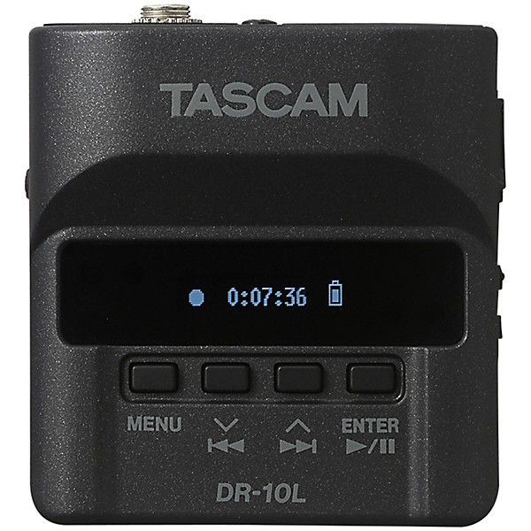 TASCAM DR-10L Digital Audio Recorder With Lavalier Microphone