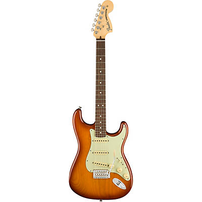 Fender American Performer Stratocaster Rosewood Fingerboard Electric Guitar Honey Burst for sale