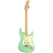 Fender American Performer Stratocaster Hss Maple Fingerboard Electric Guitar Satin Seafoam Green for sale