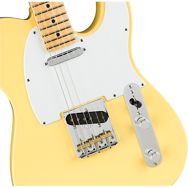 Fender American Performer Telecaster Maple Fingerboard Electric Guitar Vintage White