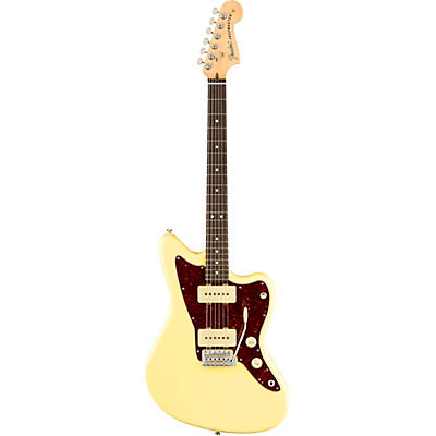 Fender American Performer Jazzmaster Rosewood Fingerboard Electric Guitar Vintage White for sale