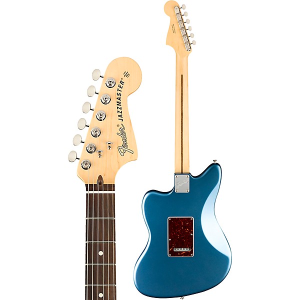 Fender American Performer Jazzmaster Rosewood Fingerboard Electric Guitar Satin Lake Placid Blue