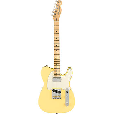Fender American Performer Telecaster Hs Maple Fingerboard Electric Guitar Vintage White for sale