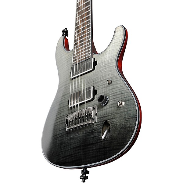 Open Box Ibanez S71AL Axion Label 7-String Electric Guitar Black