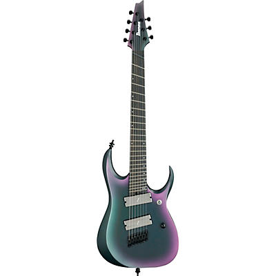 Ibanez Rgd71alms Axion Label Multi-Scale 7-String Electric Guitar Black Aurora Burst for sale