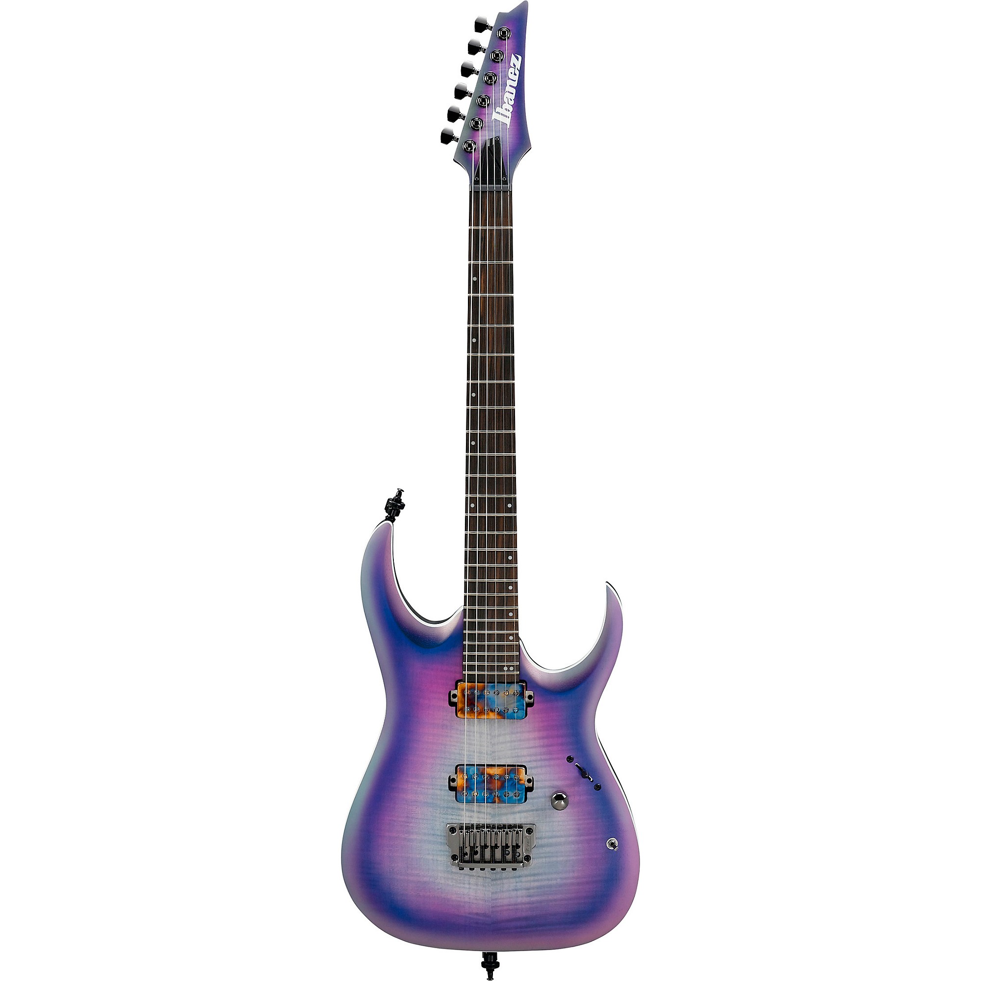 ギター ibanez rga61al Ibanez RGA61AL Axion Label Electric Guitar Indigo Aurora Burst
