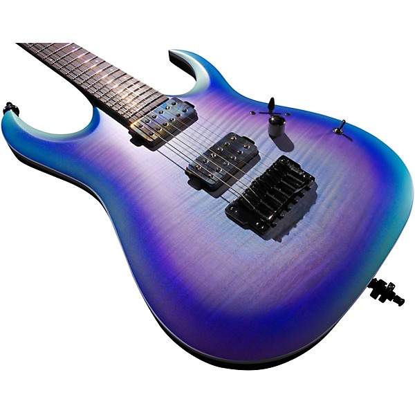 Ibanez RGA61AL Axion Label Electric Guitar Indigo Aurora Burst Flat