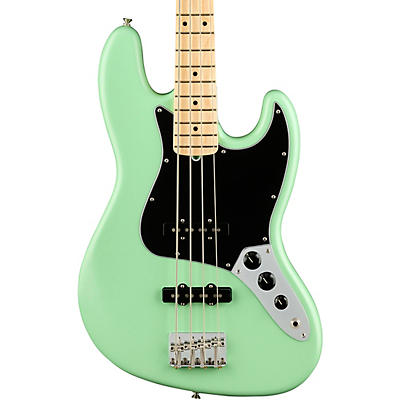 Fender American Performer Jazz Bass Maple Fingerboard Satin Seafoam Green for sale