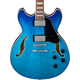 Ibanez AS73FM Artcore Semi-Hollow Electric Guitar Azure Blue Gradation