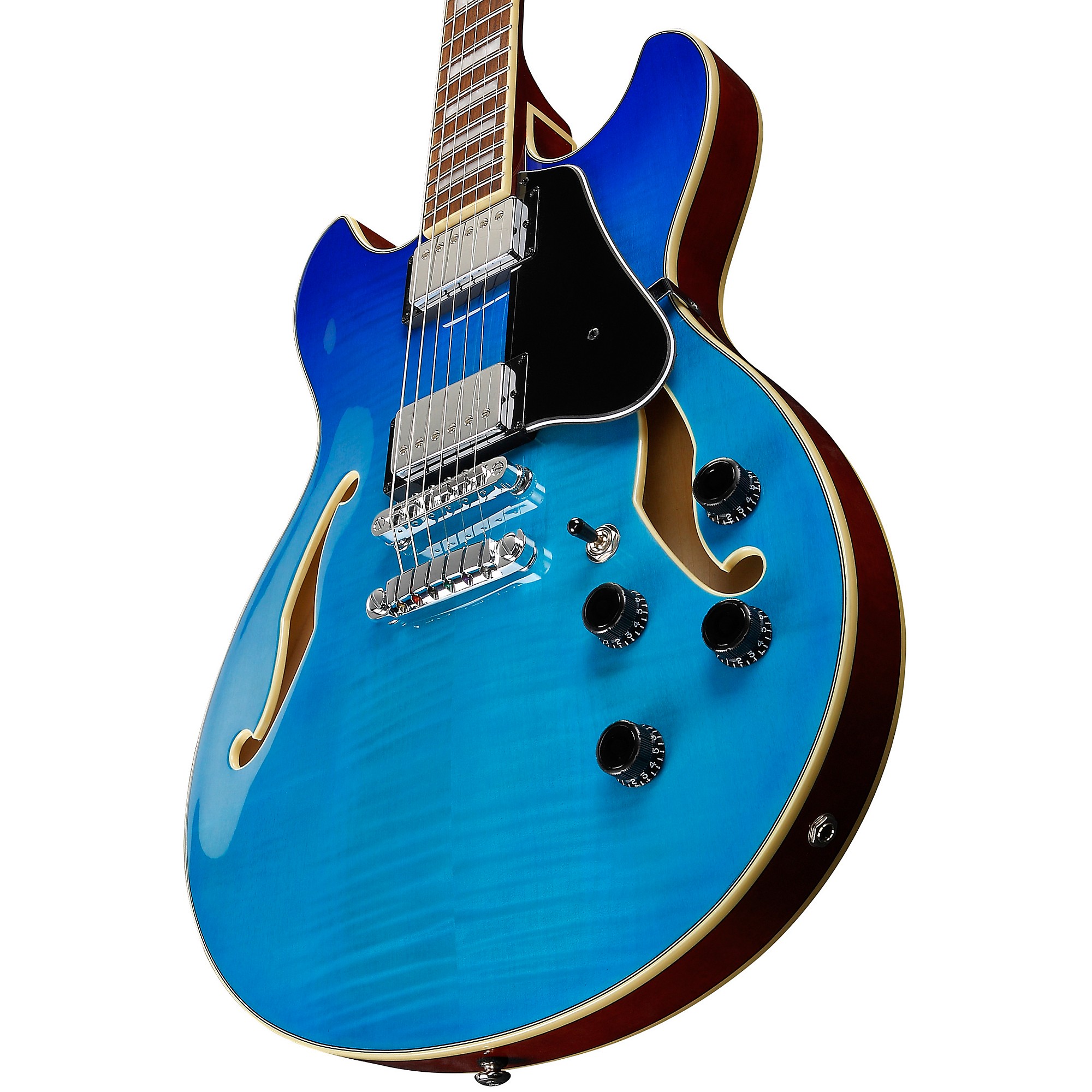 Ibanez AS73FM Artcore Semi-Hollow Electric Guitar Azure Blue Gradation