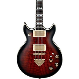 Ibanez AR325QA Artist Electric Guitar Dark Brown Sunburst