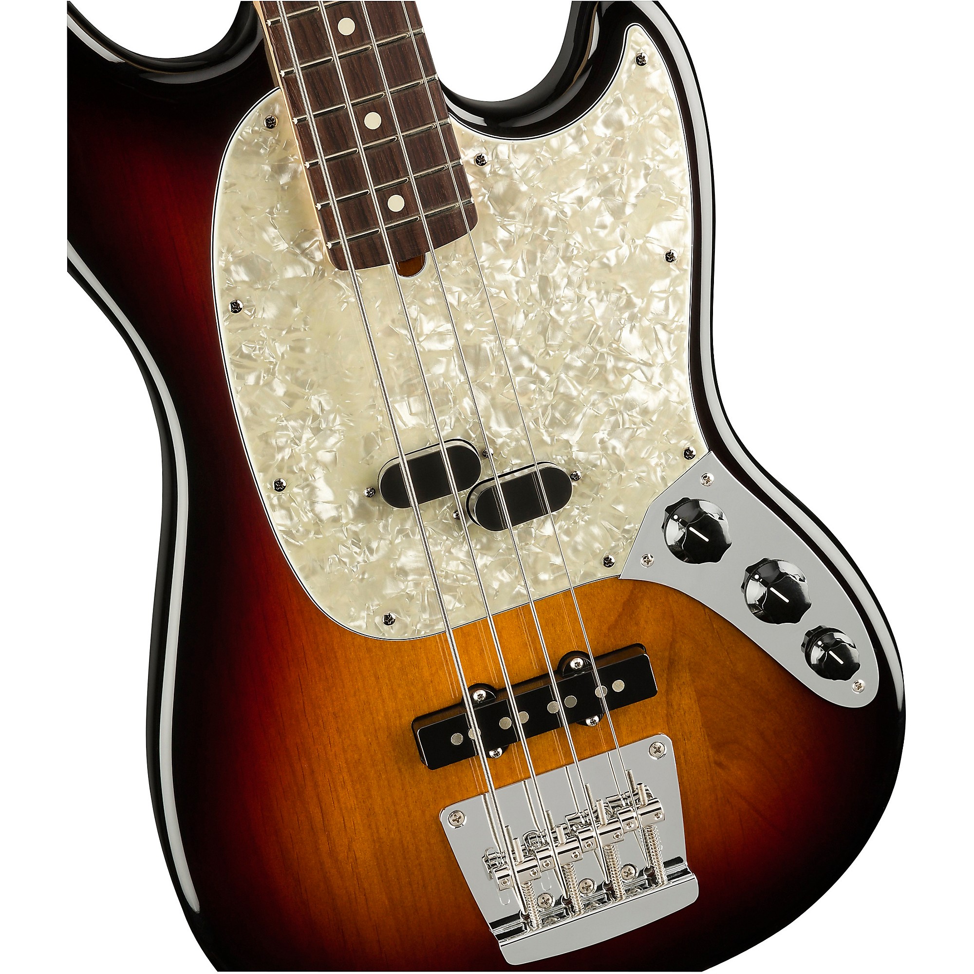 Fender American Performer Mustang Bass Rosewood Fingerboard 3