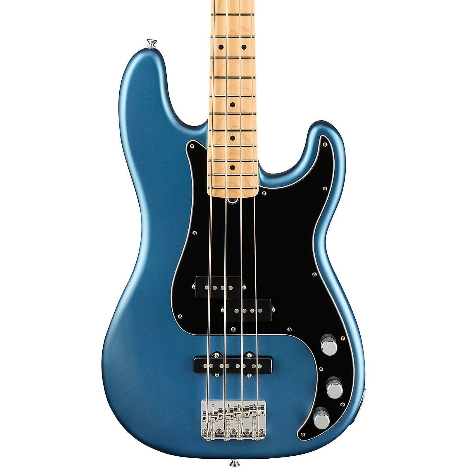 Fender American Performer Precision Bass Maple Fingerboard Satin Lake  Placid Blue