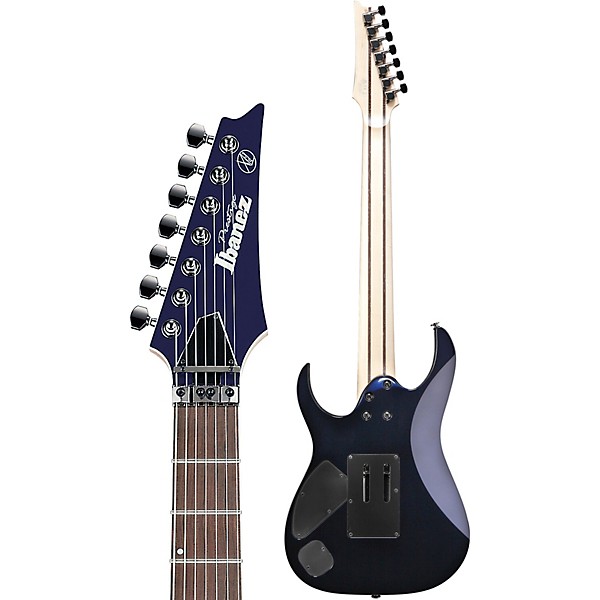 Ibanez RG2027XL RG Prestige 7-String Electric Guitar Dark Tide Blue