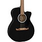 Fender FA-135CE Concert Acoustic-Electric Guitar Black thumbnail