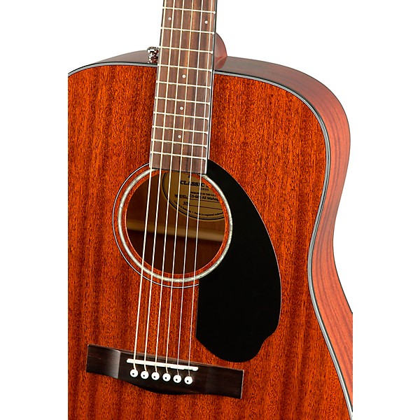 Fender CD-60S All-Mahogany Acoustic Guitar Natural