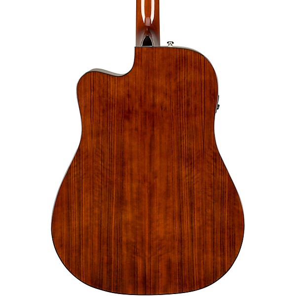 Fender CD-140SCE Dreadnought Acoustic-Electric Guitar With Case Sunburst