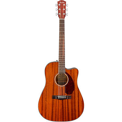 Fender Cd-140Sce All-Mahogany Dreadnought Acoustic-Electric Guitar With Case Mahogany for sale