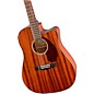 Fender CD-140SCE All-Mahogany Dreadnought Acoustic-Electric Guitar with Case Mahogany