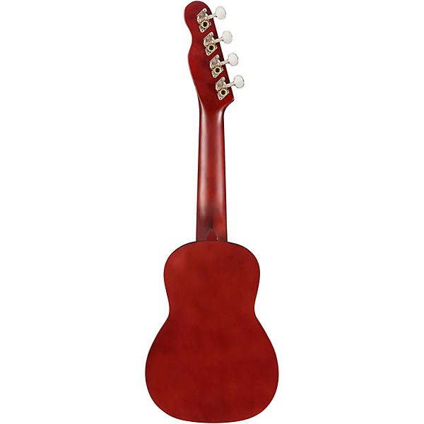 Fender Venice Soprano Ukulele Walnut Fingerboard Cherry