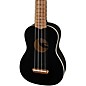 Fender Venice Soprano Ukulele Walnut Fingerboard Black