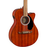 Fender FA-135CE All-Mahogany Concert Acoustic-Electric Guitar Mahogany