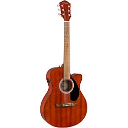Open Box Fender FA-135CE All-Mahogany Concert Acoustic-Electric Guitar Level 2 Mahogany 194744428456