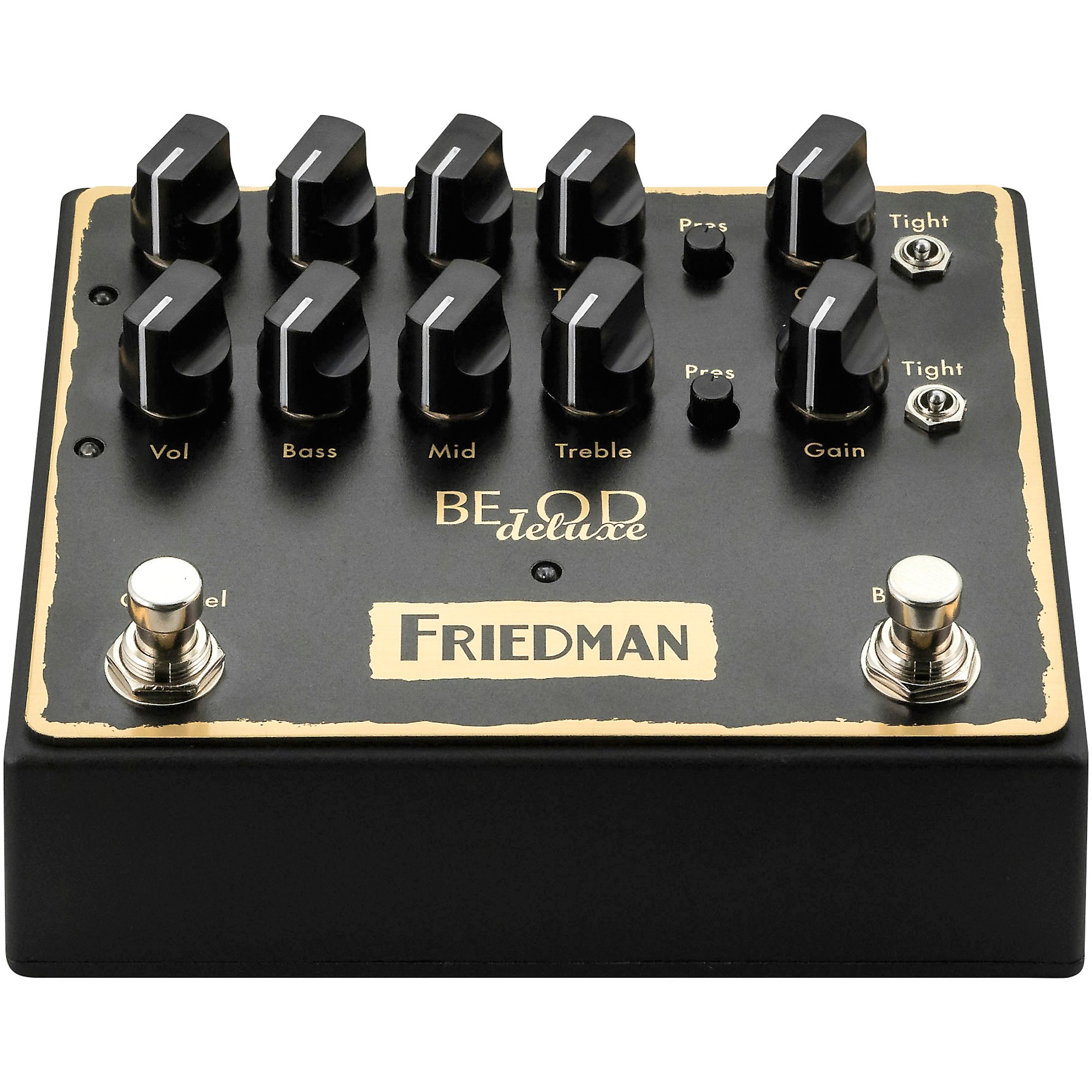 Friedman BE OD Deluxe Dual Brown Eye Overdrive Effects Pedal