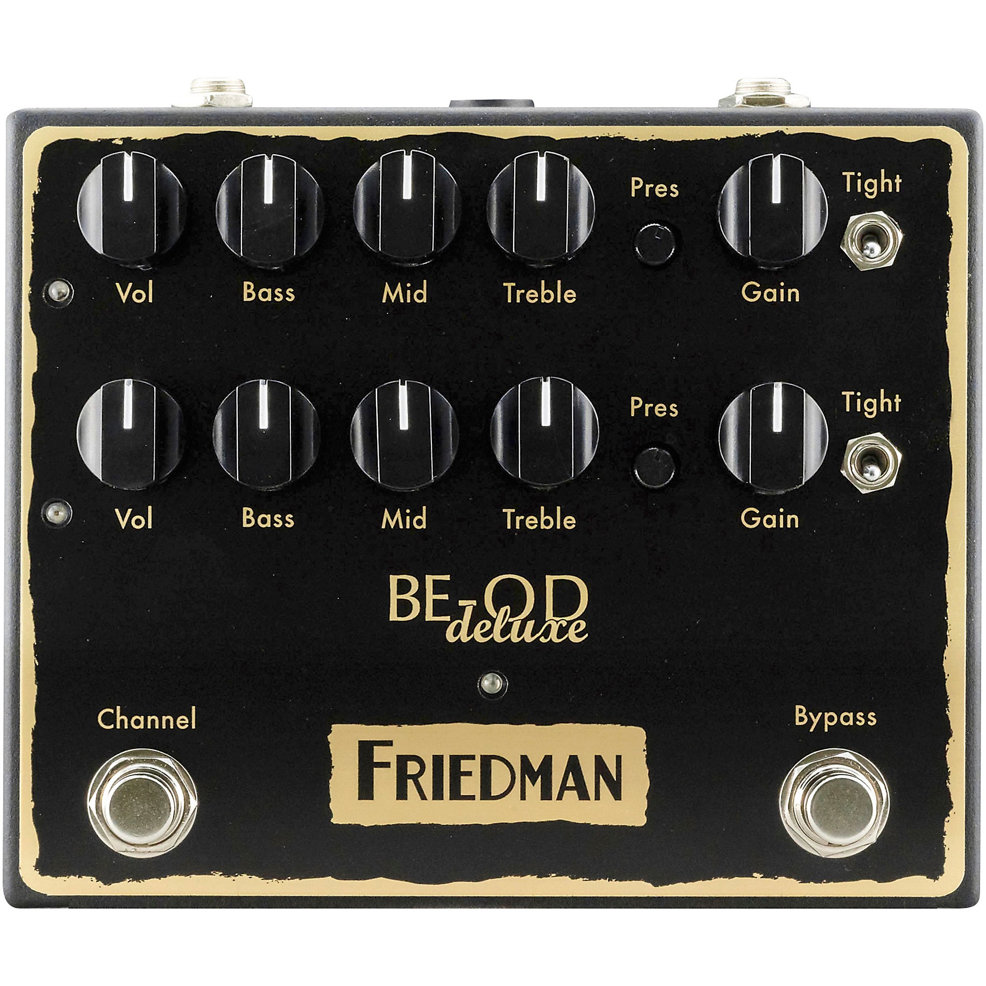 Friedman BE-OD Deluxe Dual Brown Eye Overdrive Effects Pedal 