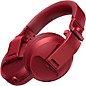 Pioneer DJ HDJ-X5BT Over-Ear DJ Headphones With Bluetooth Red