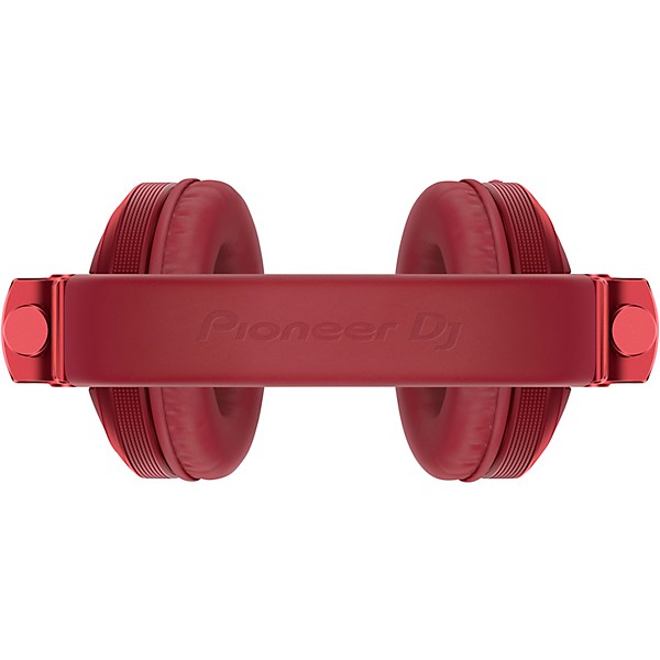 Open Box Pioneer DJ HDJ-X5BT Over-Ear DJ Headphones with Bluetooth Level 1 Red